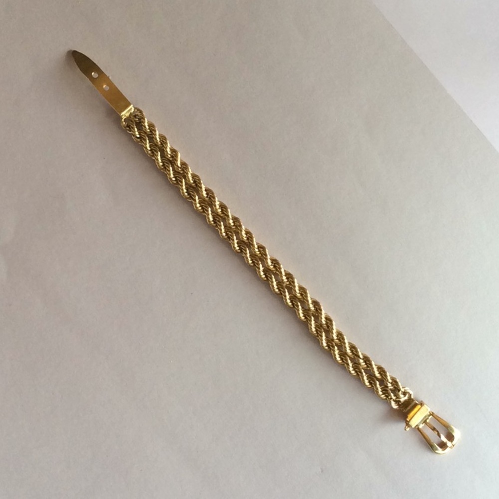 14k ROPE BRACELET custom made - Picture 2 of 9